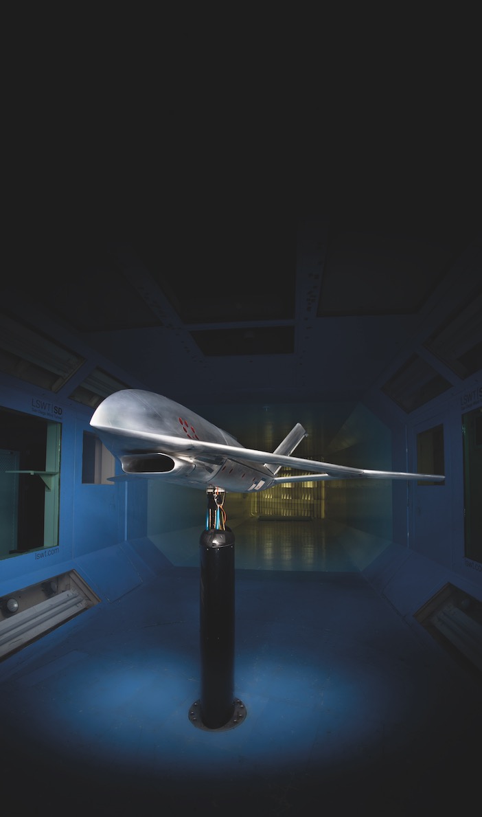wind tunnel model