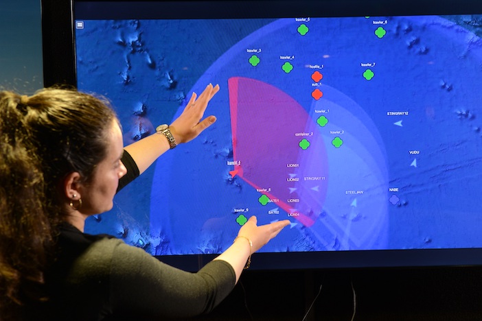 Digital testing at a screen