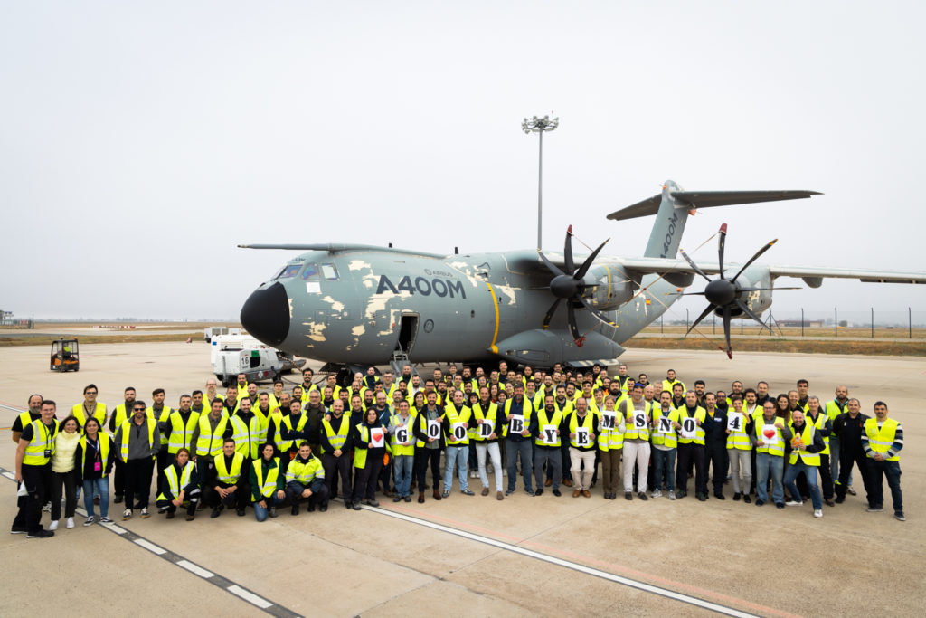 A400M MSN4 test aircraft