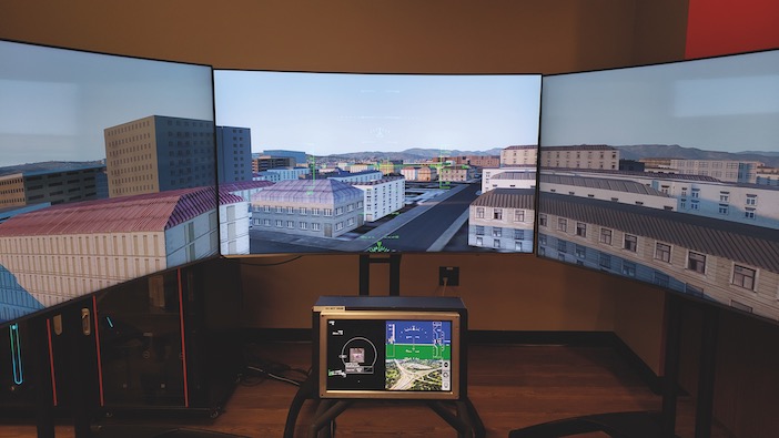 Flight simulation laboratory