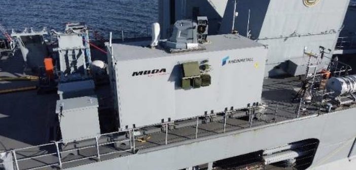 high energy laser weapon