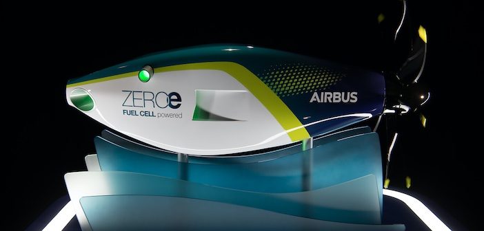 Airbus unveils hydrogen fuel cell propulsion system