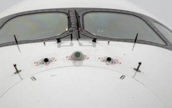 cameras on nose of aircraft