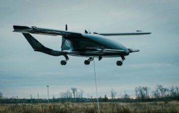 Horizon hover testing eVTOL aircraft prototype Cavorite X5