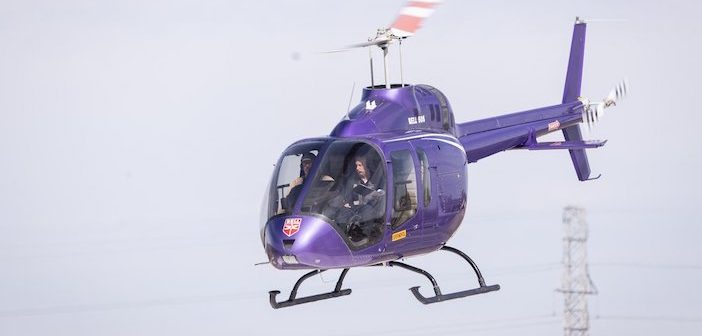 Bell 505 flight