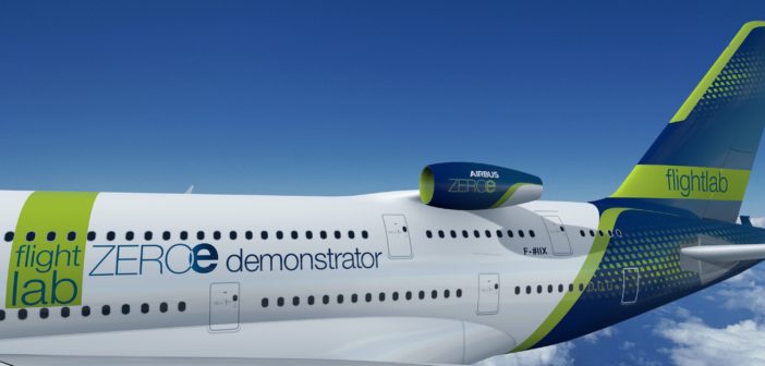 hydrogen airbus aircraft