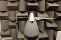 Propeller in wind tunnel