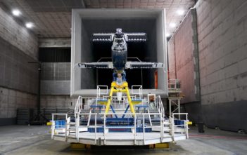 Wind tunnel eVTOL testing