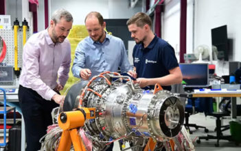 Rolls-Royce engine testing
