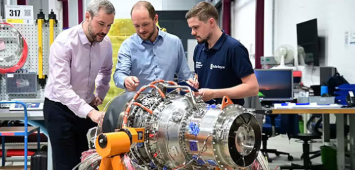 Rolls-Royce engine testing