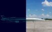 digital and actual aircraft montage