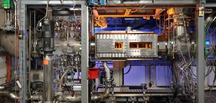 test bench with instrumentation