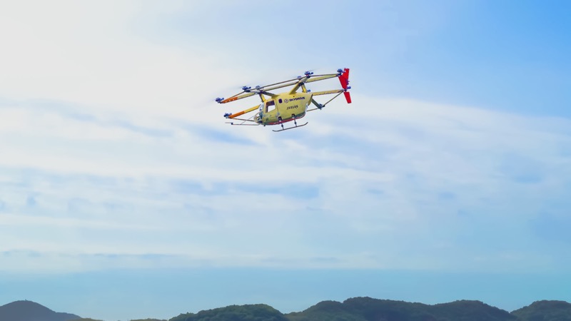 飛翔 SkyDrive multicopter reaches high-speed milestone in flight tests